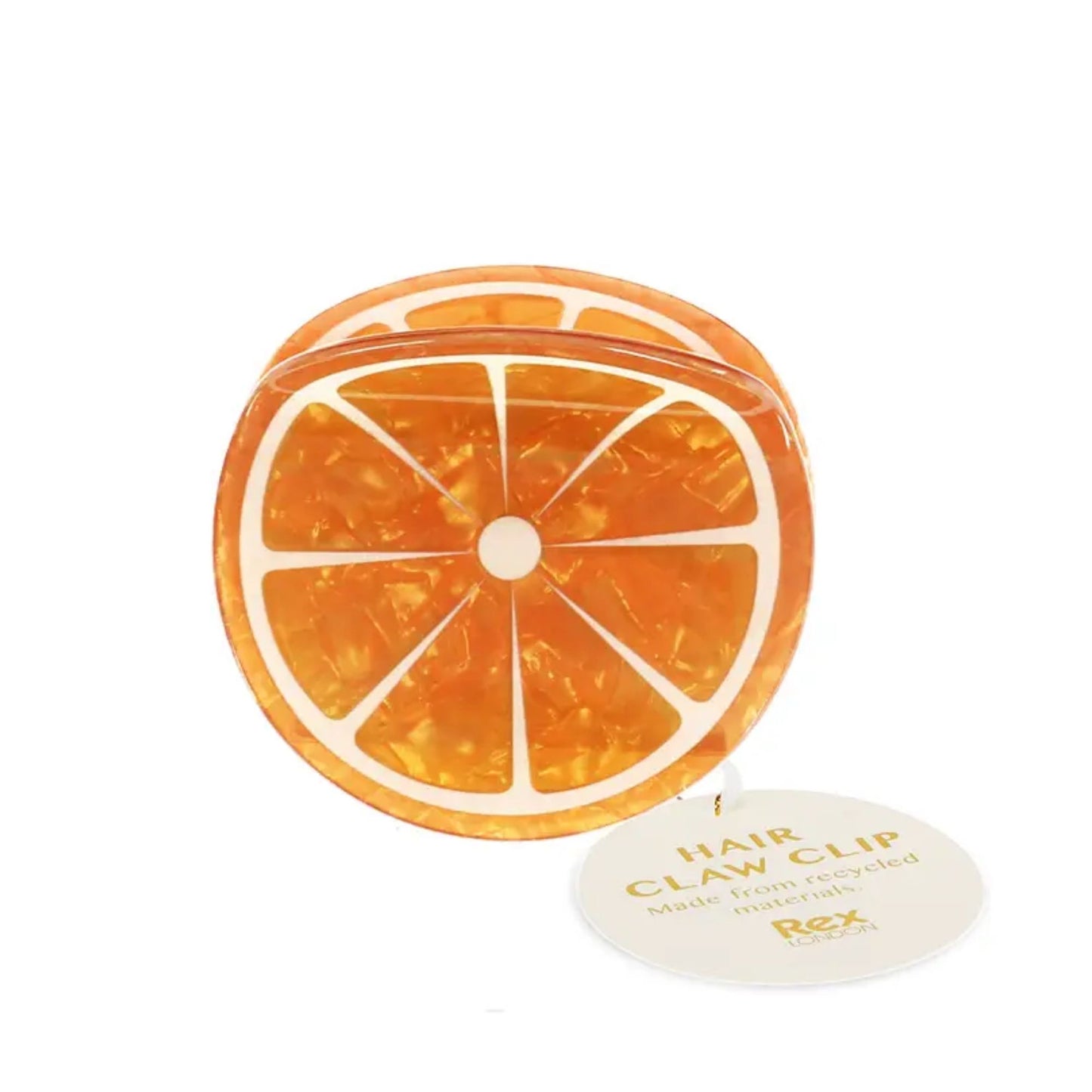 Orange Hair Clip