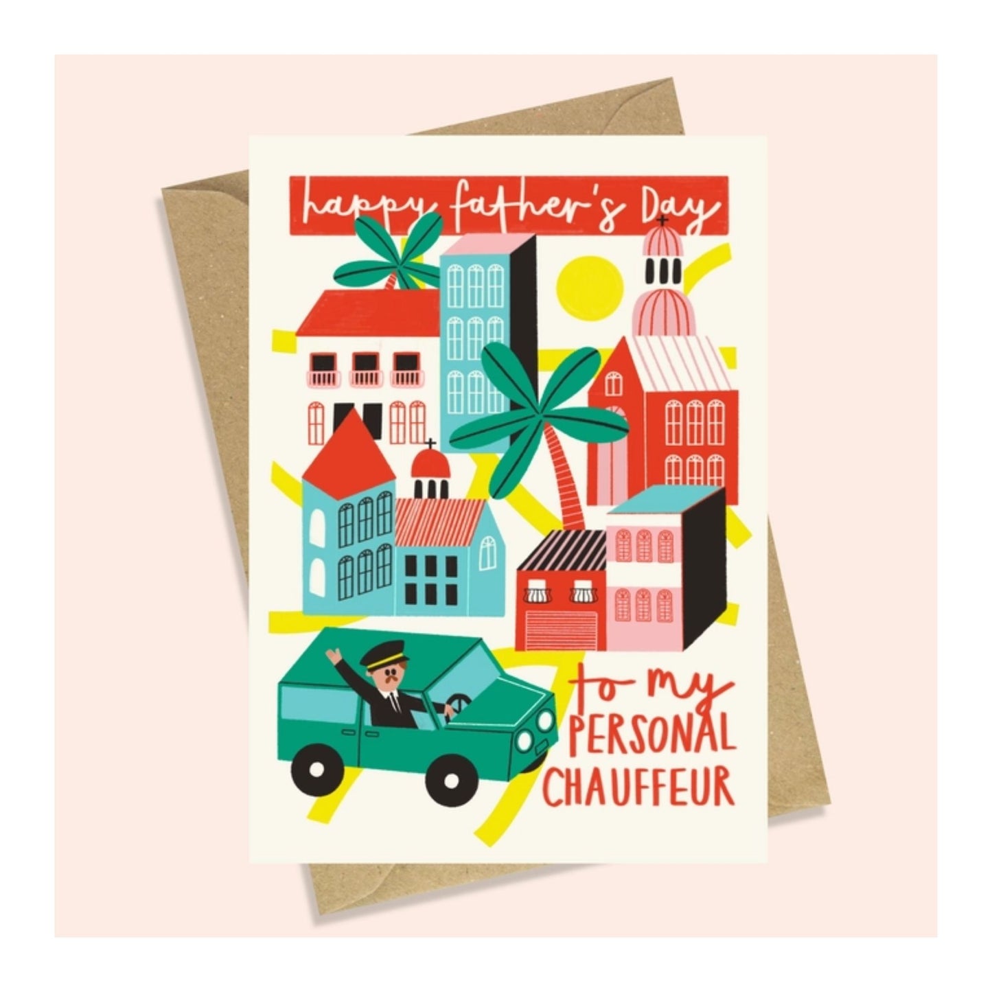 Personal Chauffeur Father's Day Card
