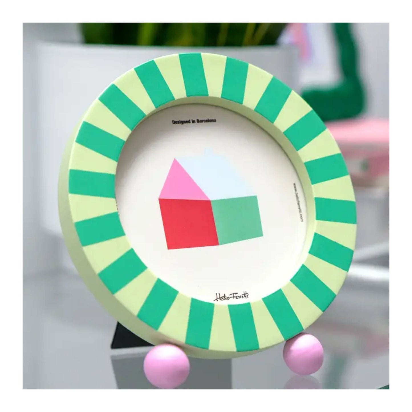 Green Carousel Photo Frame