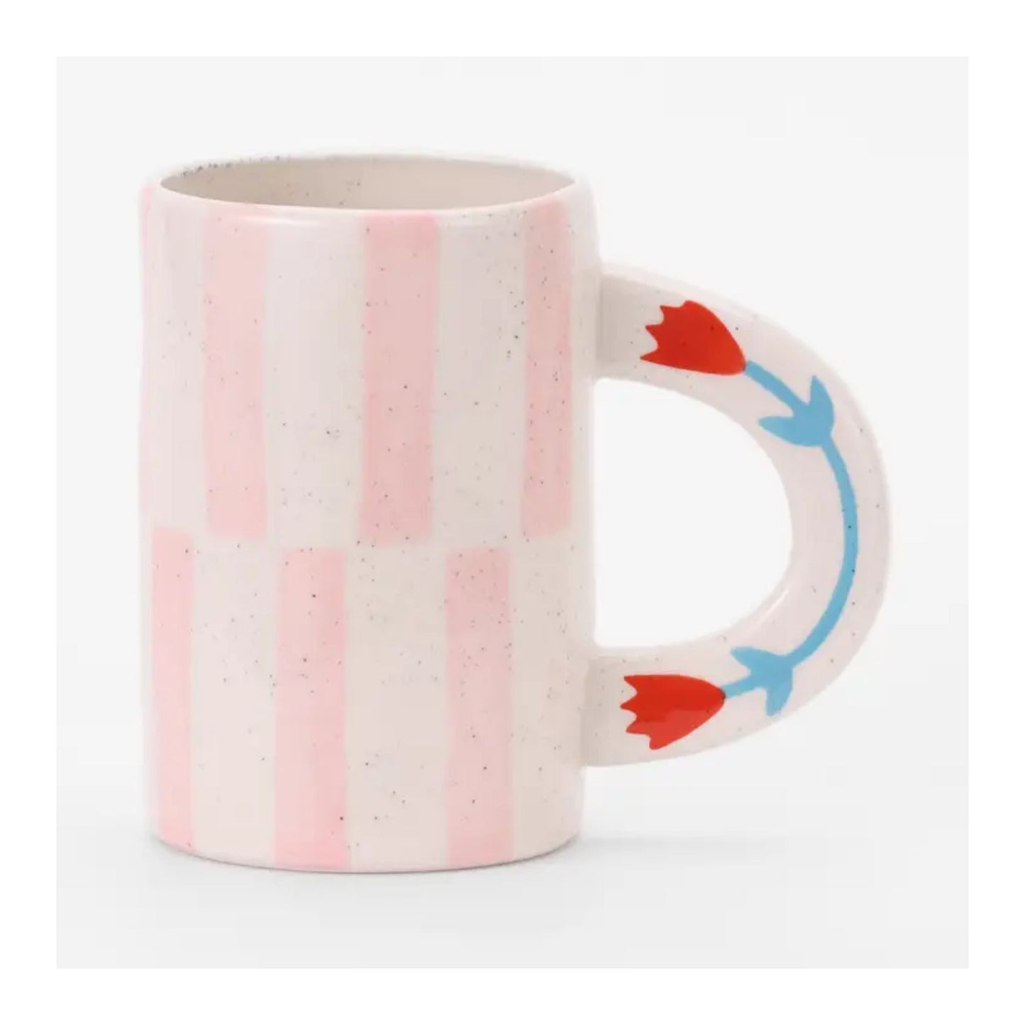 Pink Stripe Mug