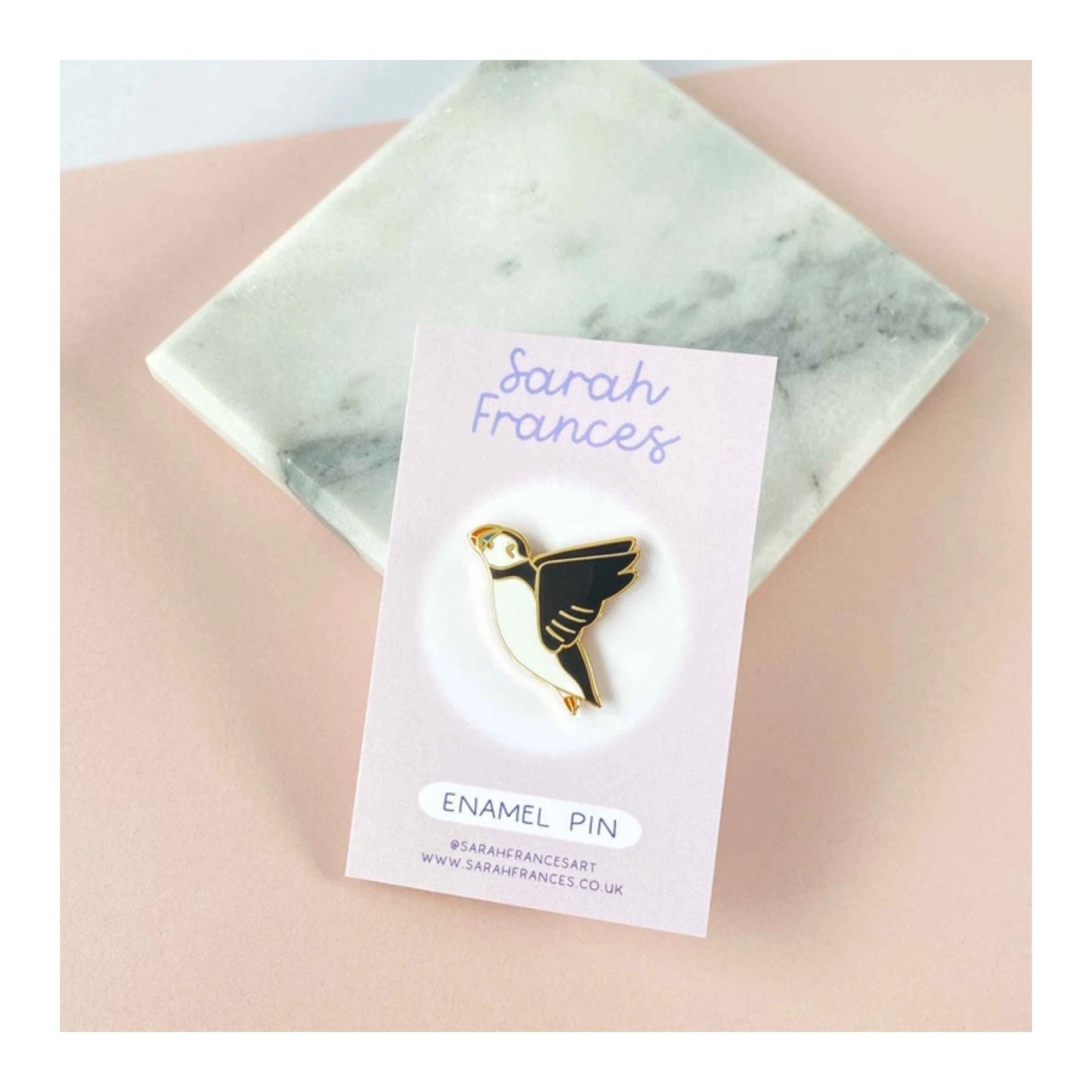 Puffin Enamel Pin