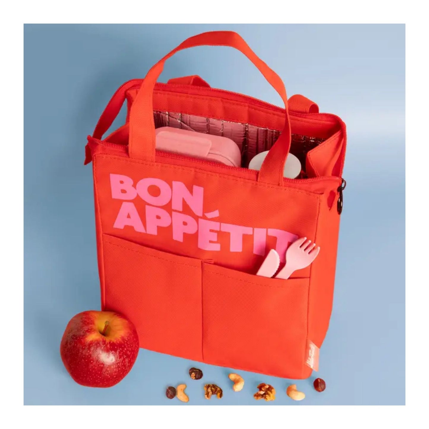 Bon Appetit Red Lunch Bag