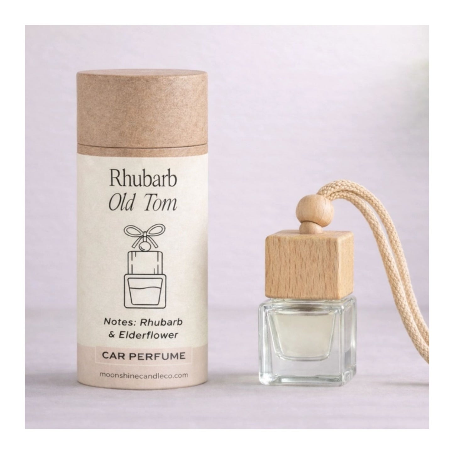 Rhubarb Old Tom Car Perfume