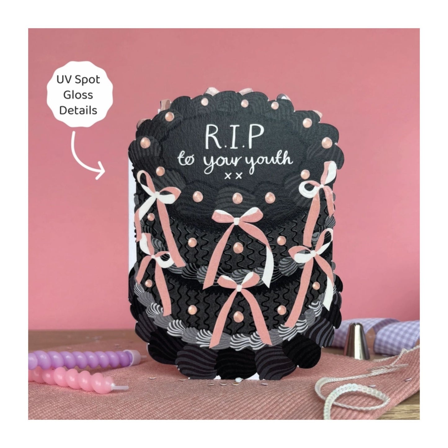 RIP To Your Youth Birthday Card