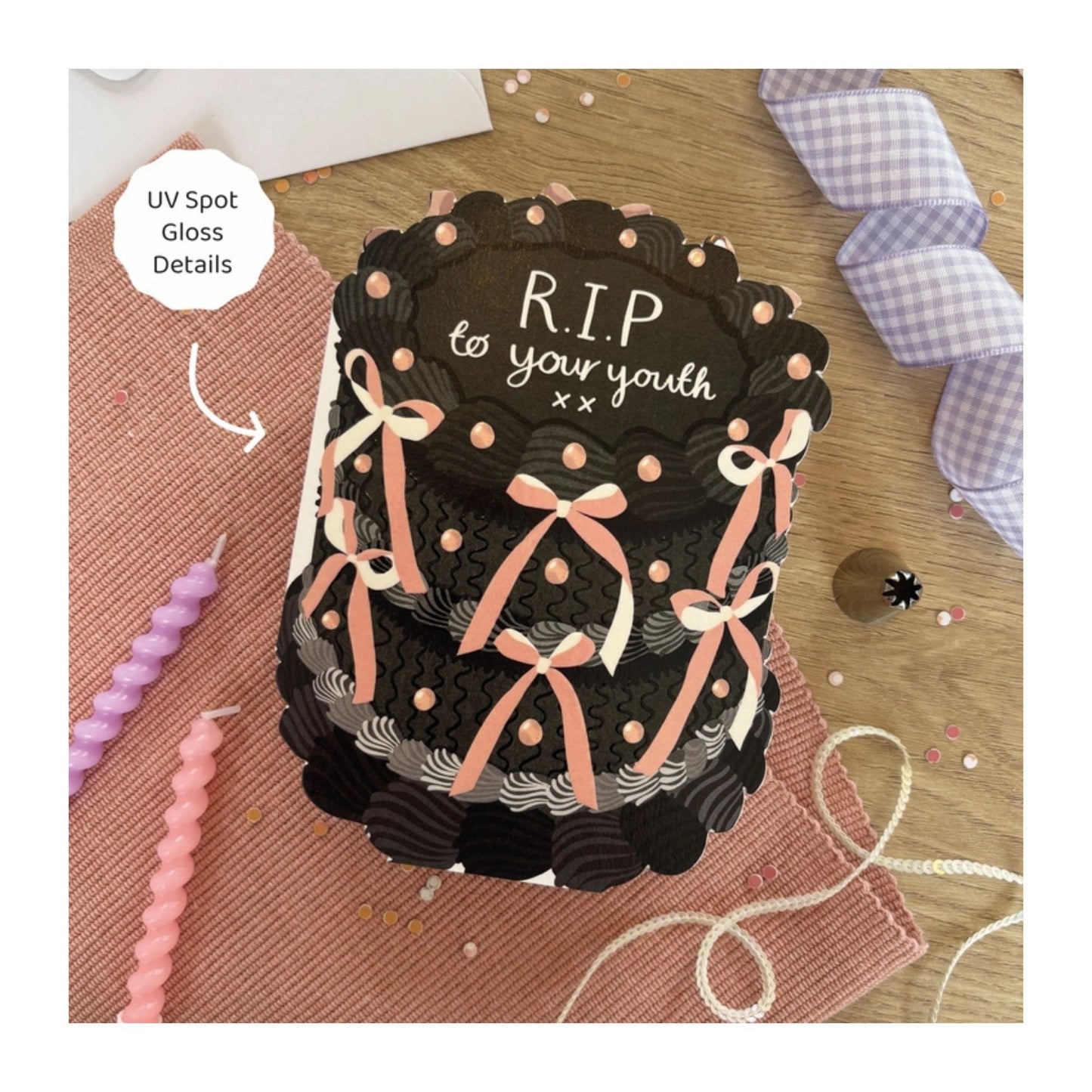 RIP To Your Youth Birthday Card