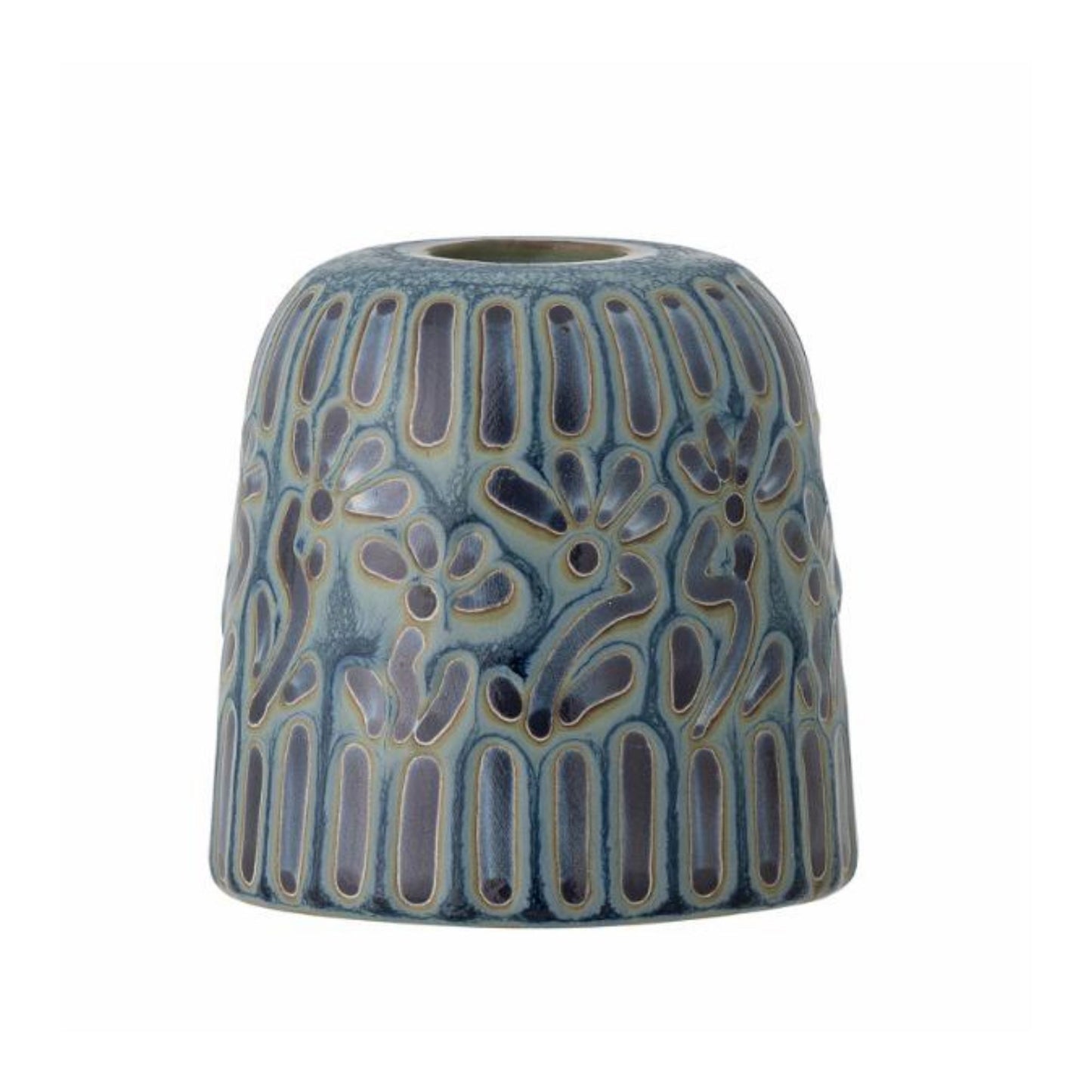 Blue Samsin Candle Holder