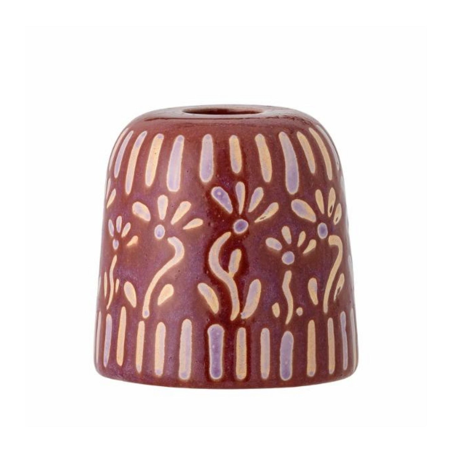 Purple Samsin Candle Holder