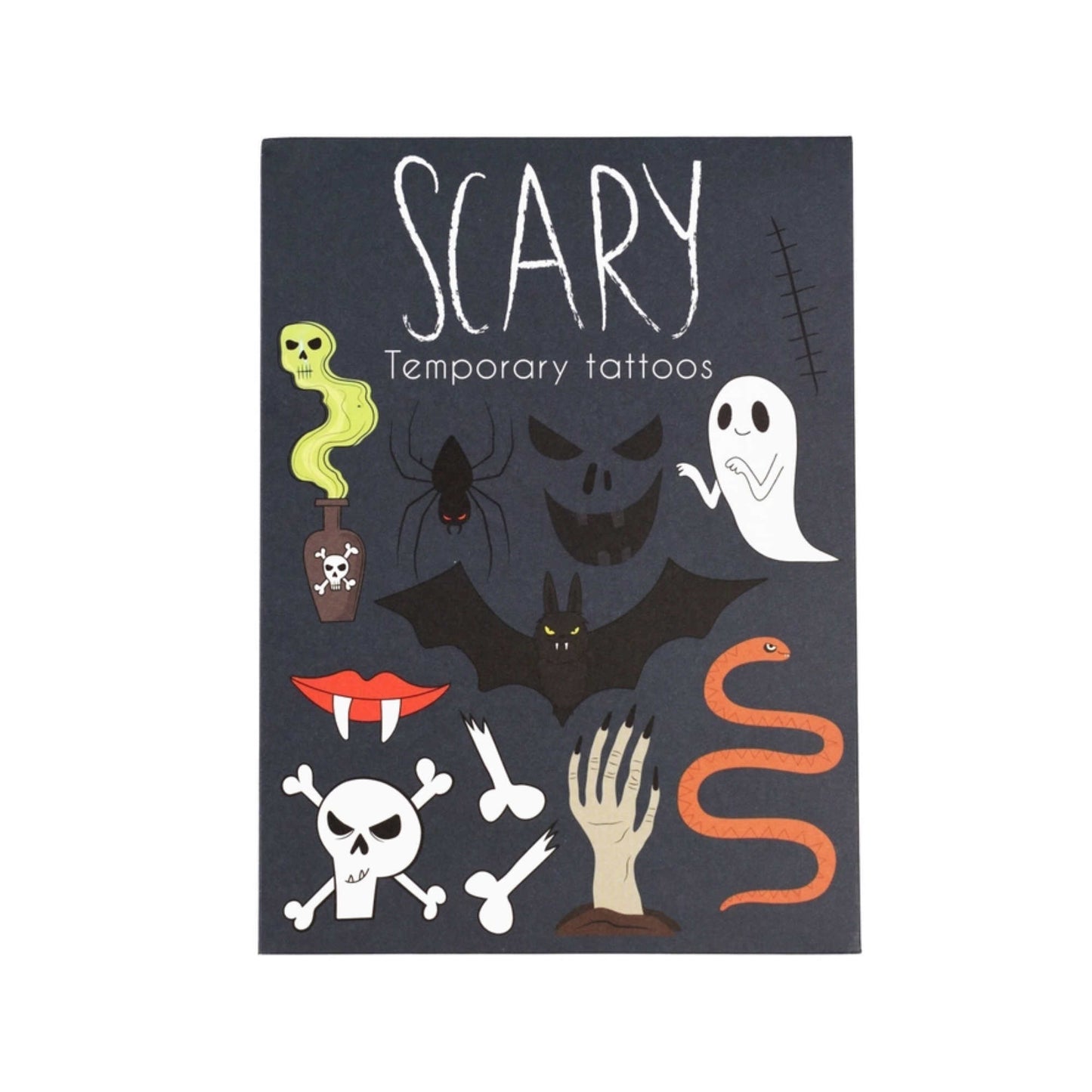 Scary Temporary Tattoos