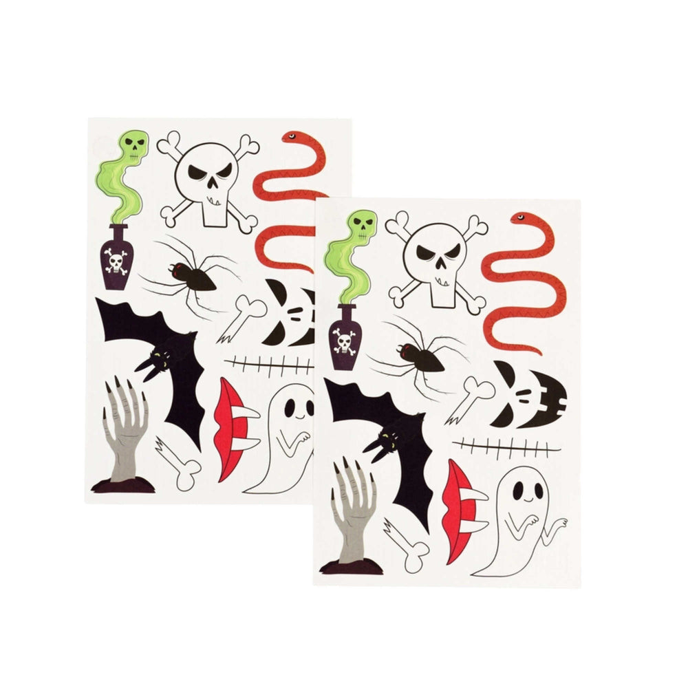 Scary Temporary Tattoos