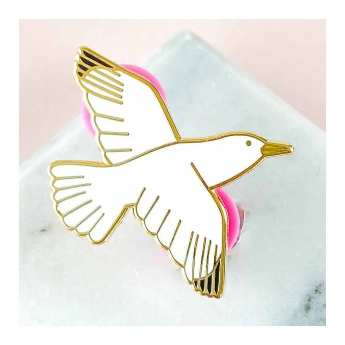 Seagull Enamel Pin
