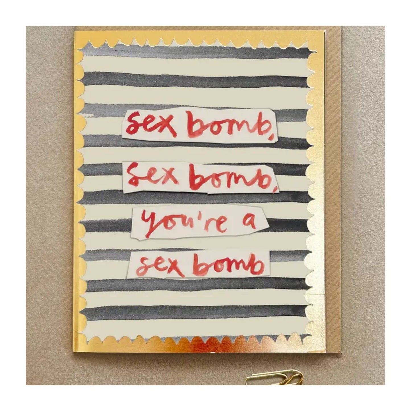 Sex Bomb Card
