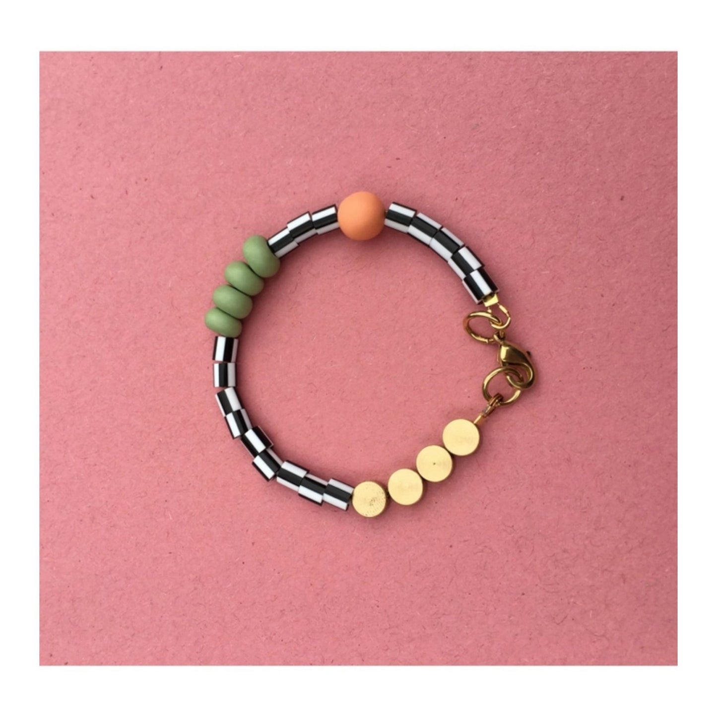 Sottsass Bracelet - Peach & Mint