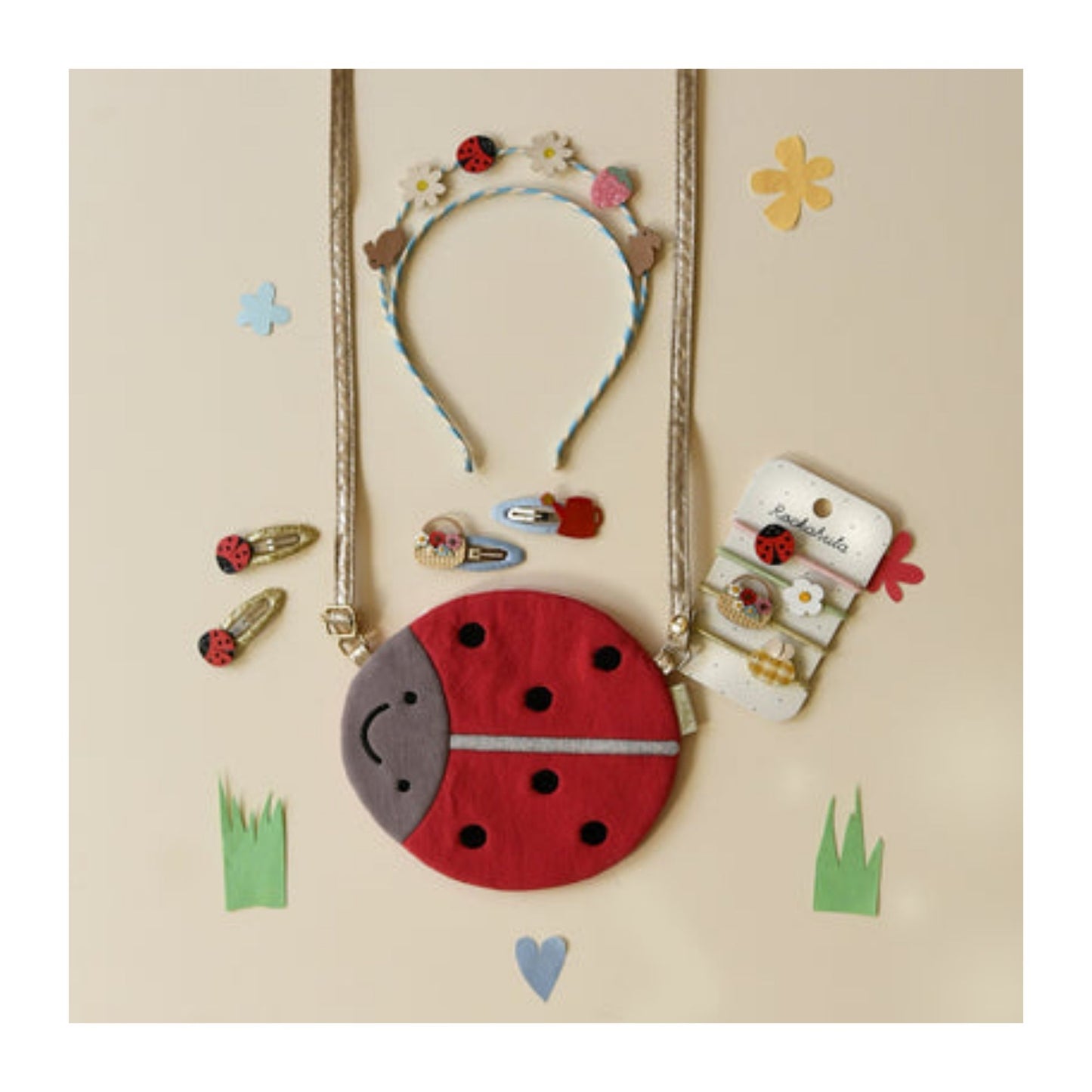 Spring Garden Hair Ties