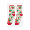 Strawberry Bamboo Ladies' Socks