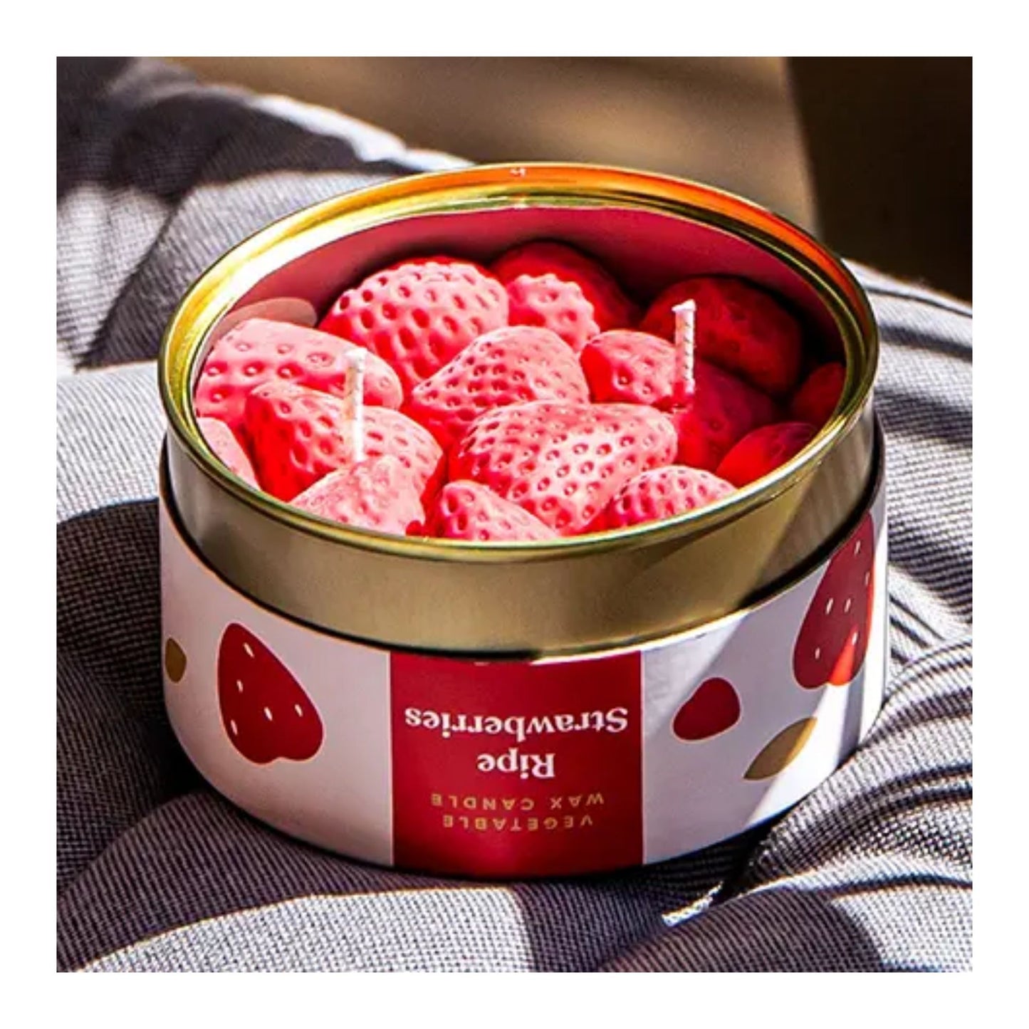 Strawberry Candle