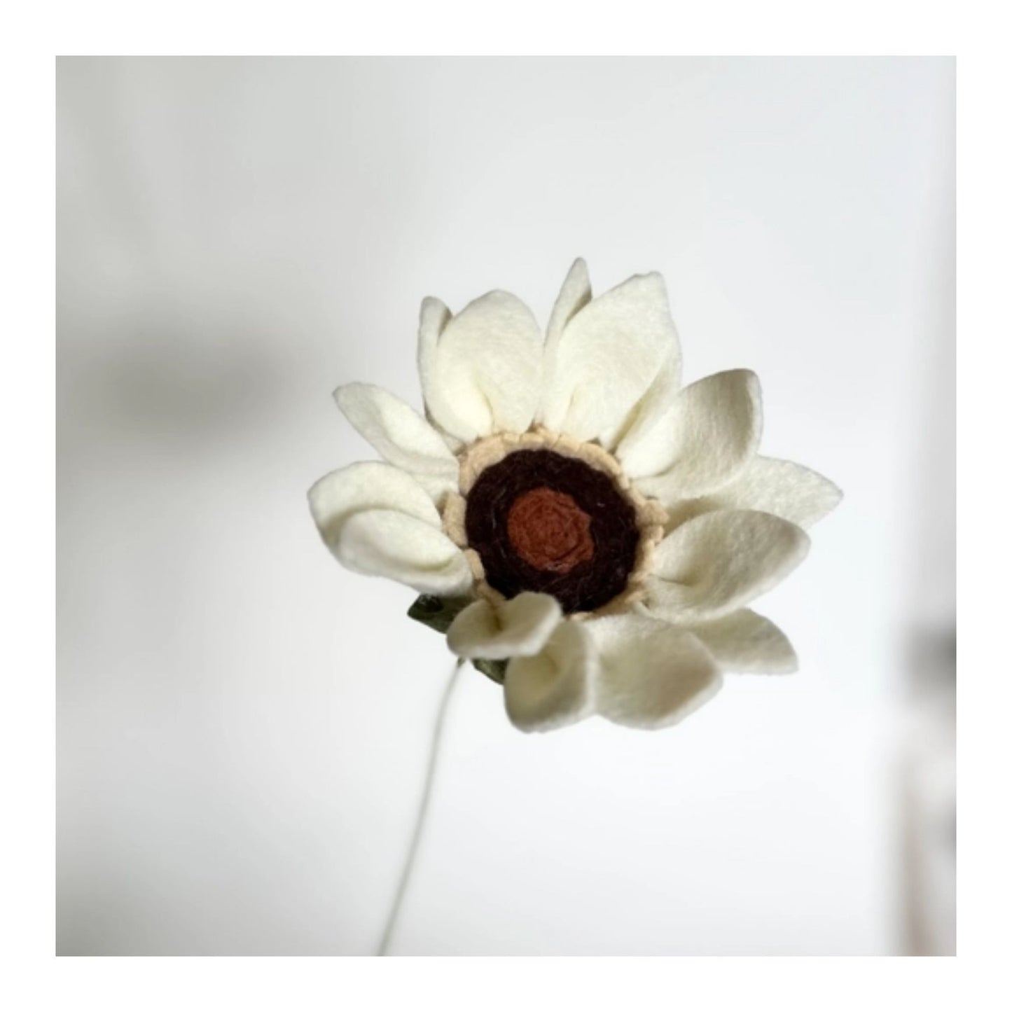 Mini Sunflower Felt Flowers