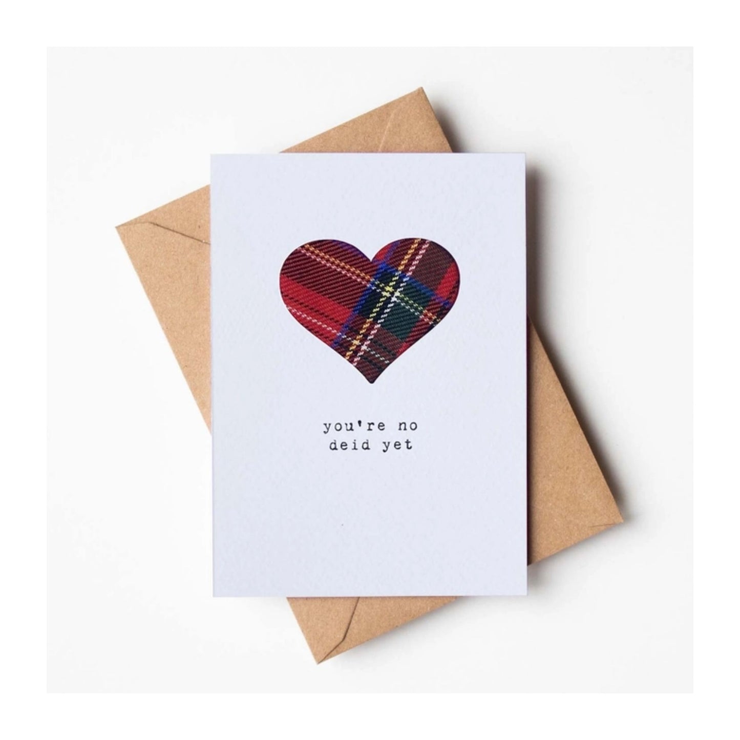 You're No Deid Yet Card