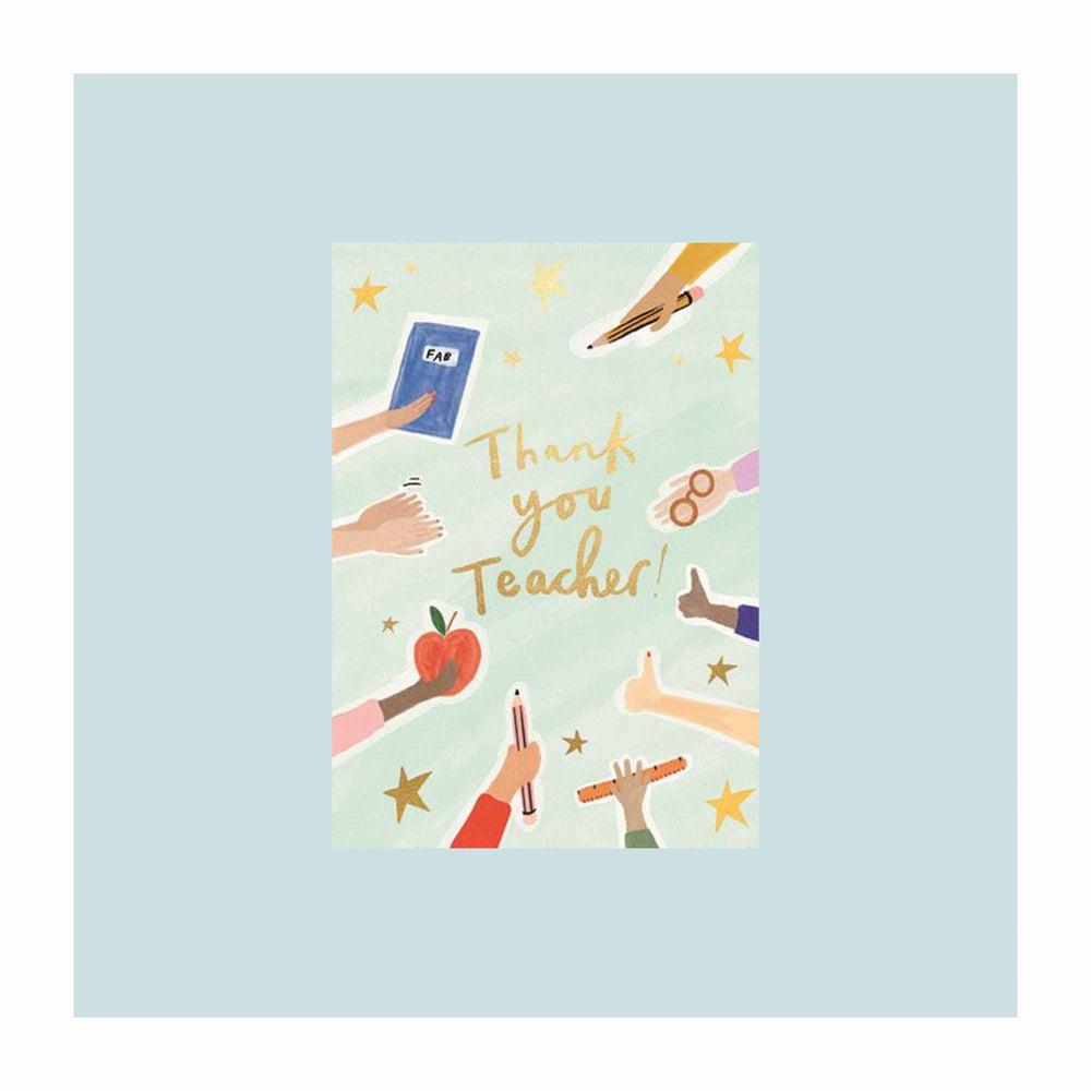 Thank You Teacher Card