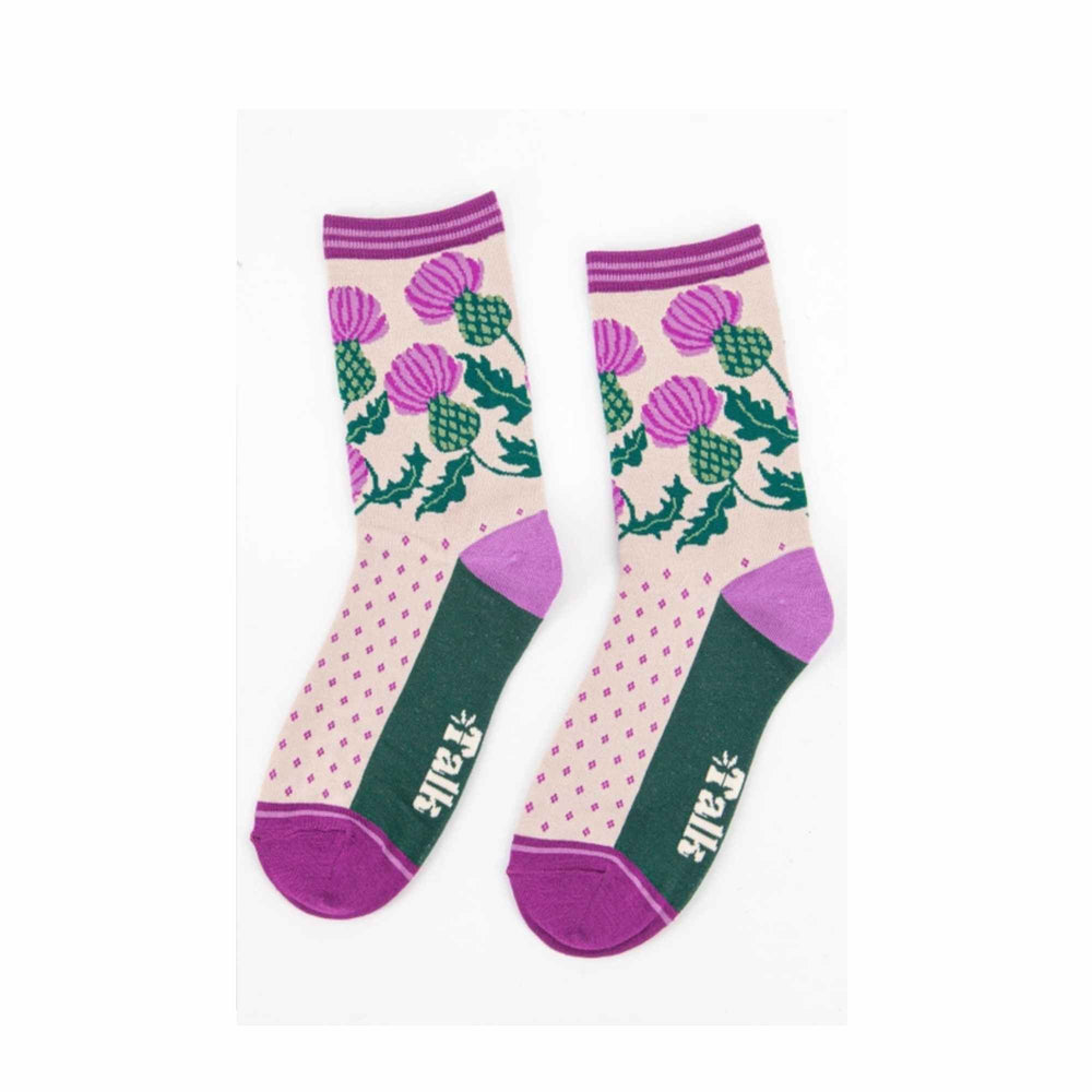 Womens Thistle Socks