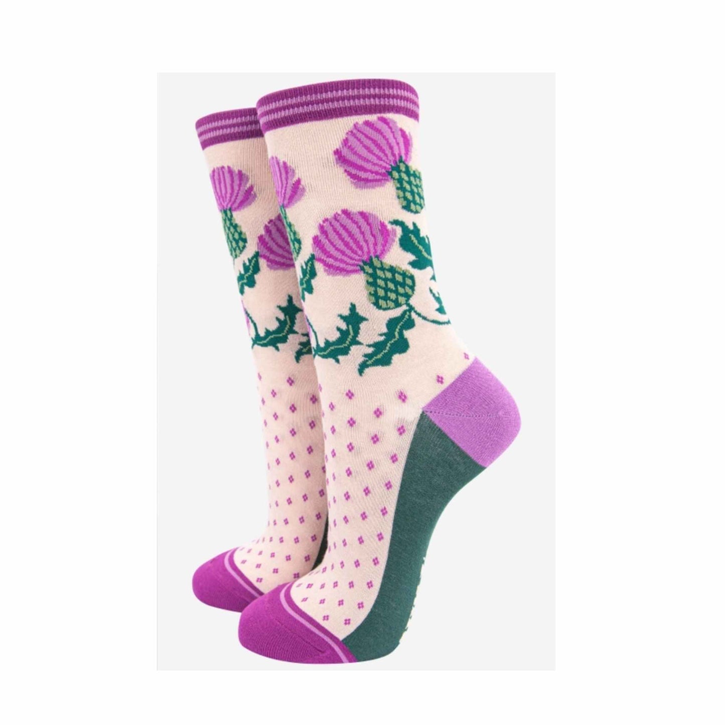 Womens Thistle Socks