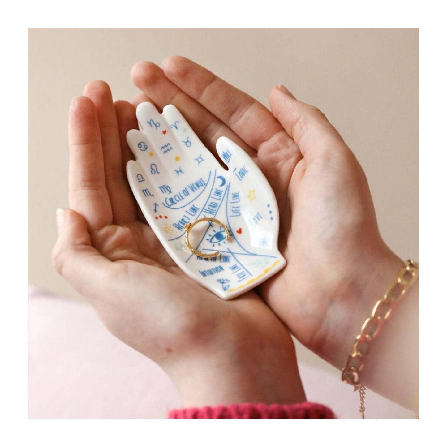 Palm Reading Trinket Dish