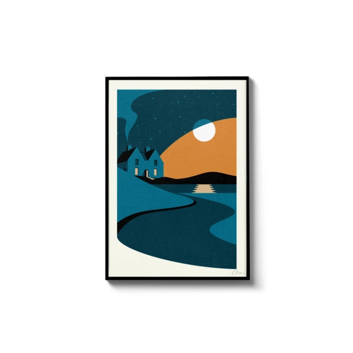 A Trip We'll Never Forget Cottage Print