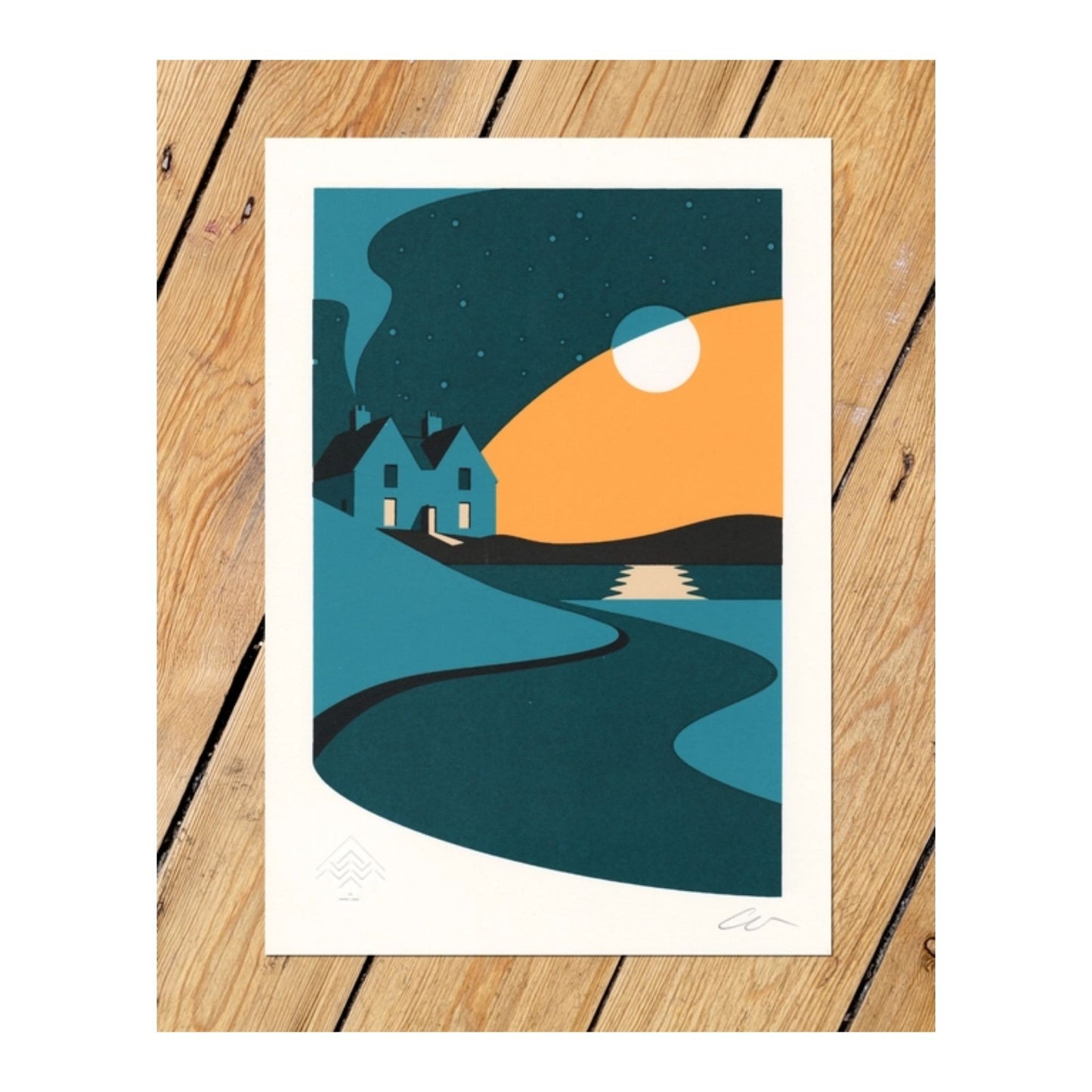 A Trip We'll Never Forget Cottage Print