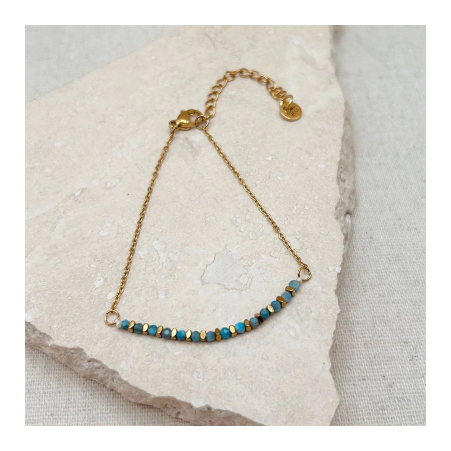 Turquoise Bead Bracelet