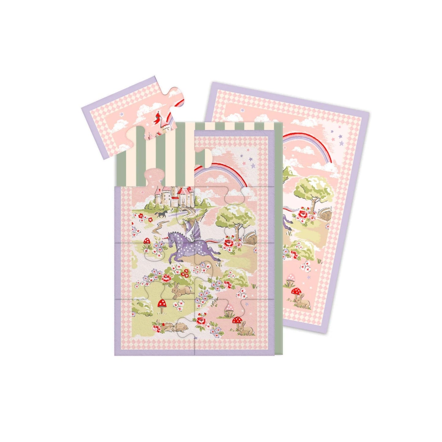 Unicorn Jigsaw Greeting Card