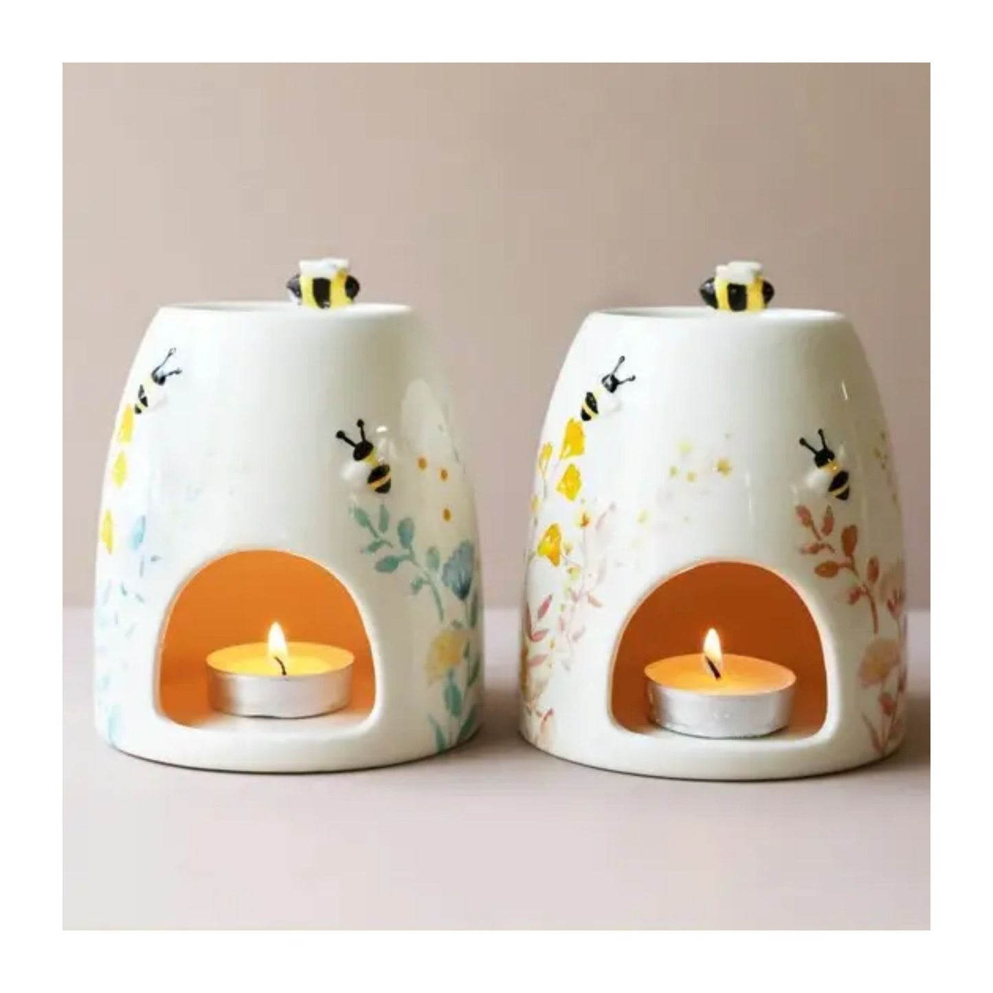 Floral Ceramic Wax Warmer