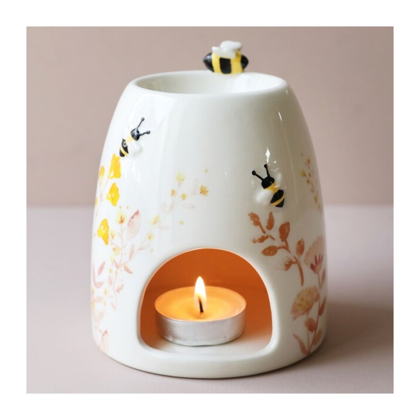 Floral Ceramic Wax Warmer