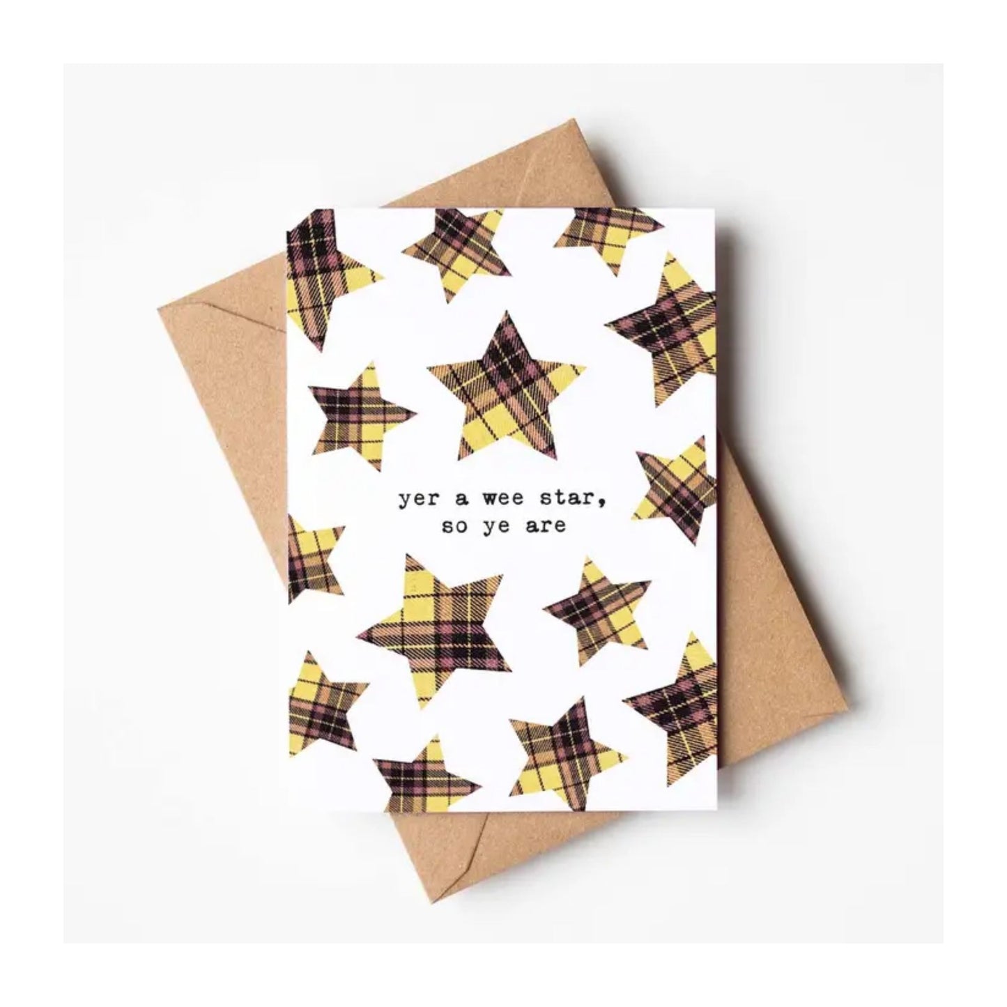 Yer A Wee Star, So Ye Are Card