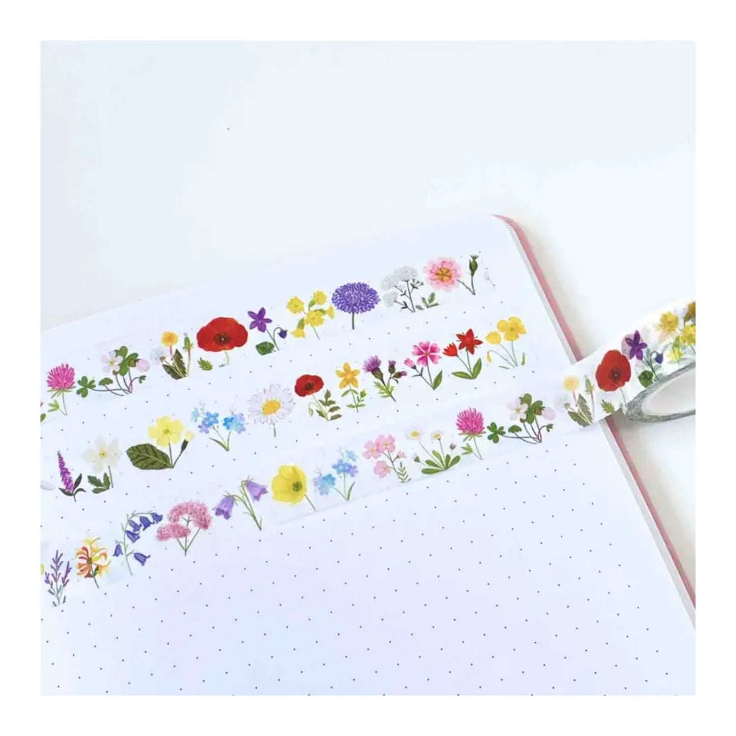 British Wildflower Washi Tape