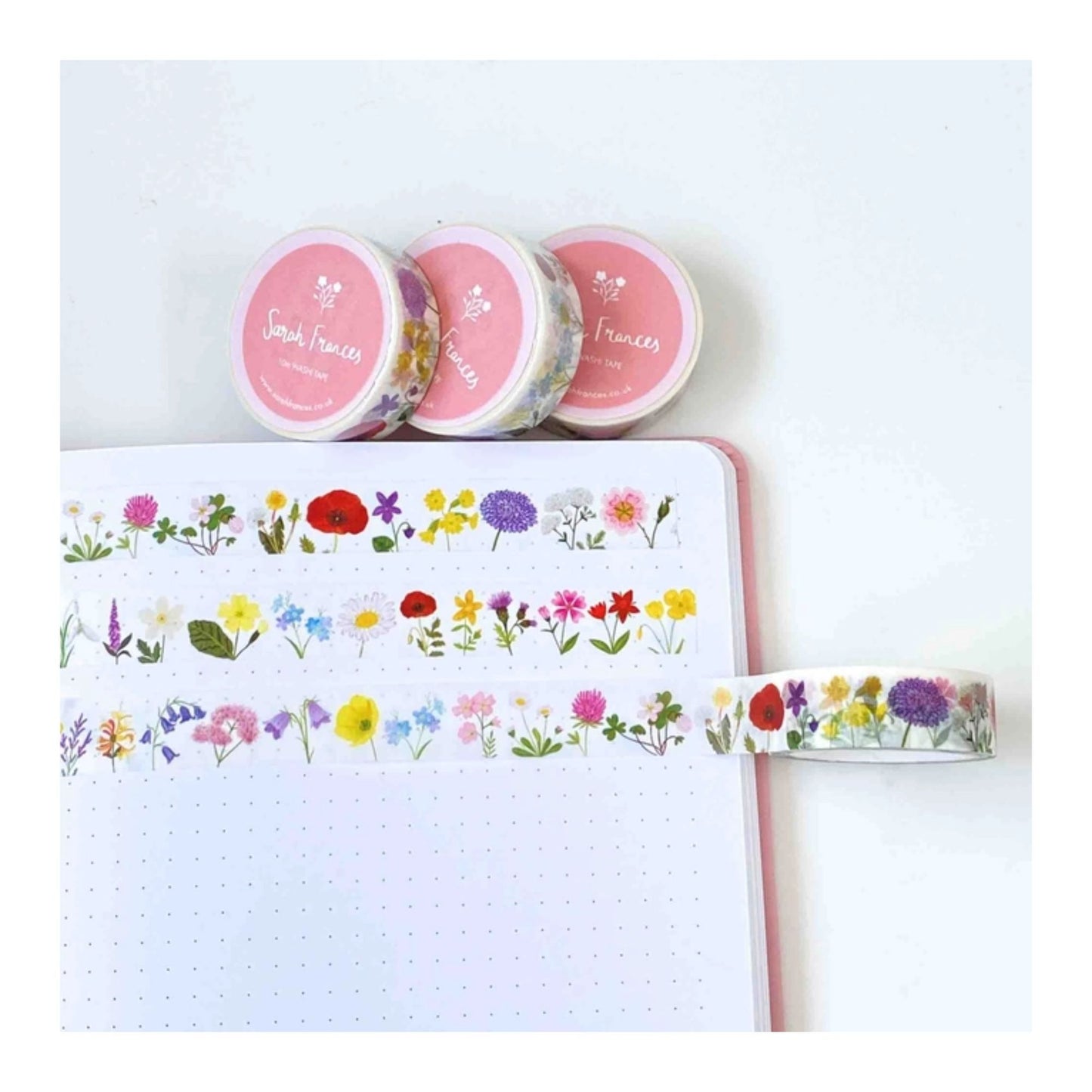 British Wildflower Washi Tape