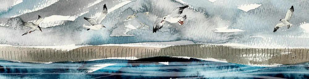 
                  
                    Sea and Sky Lampshade
                  
                