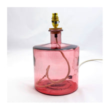  Pink Frances Recycled Glass Table Lamp