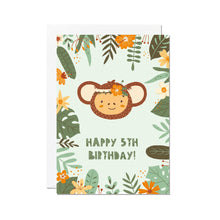  5th Birthday Card