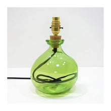  Apple Green Simplicity Small Recycled Glass Table Lamp