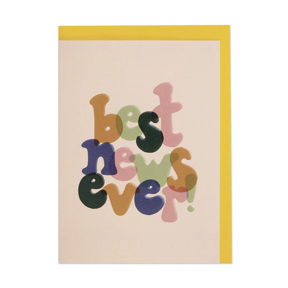 
                  
                    Best News Ever Card
                  
                