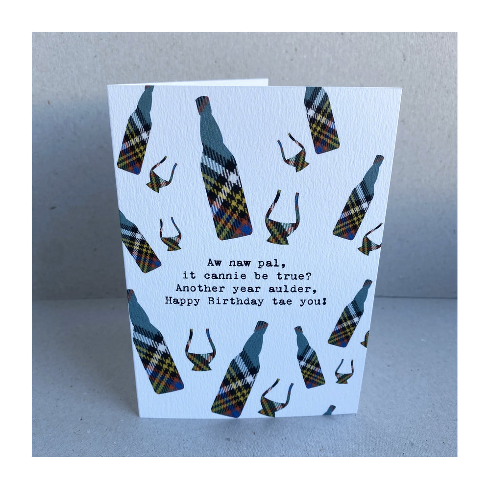 
                  
                    Happy Birthday Dram Patter Card
                  
                