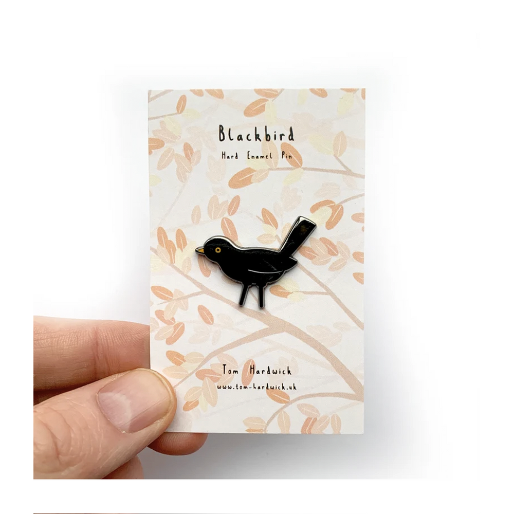 
                  
                    Blackbird Enamel Pin
                  
                