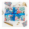 Blue Flower Meadow Gift Wrap