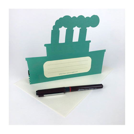Boat Fold Out Card