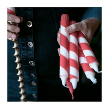 Candy Cane Christmas Candles