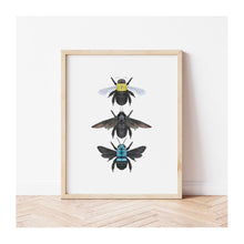  Carpenter Bees Print