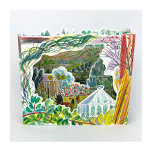  Fold Out Allotment Chickens Card