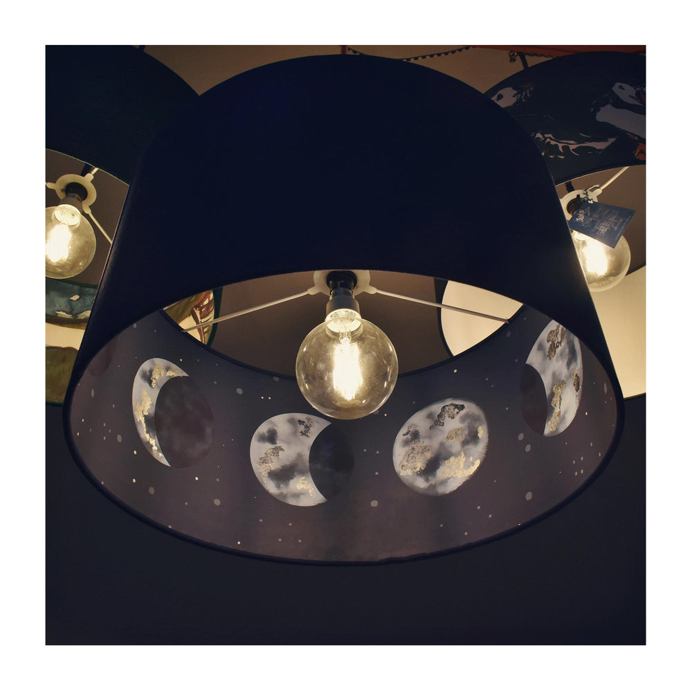 
                  
                    A handmade lampshade by illustrator Tori Gray / Harbour Lane Studio
                  
                