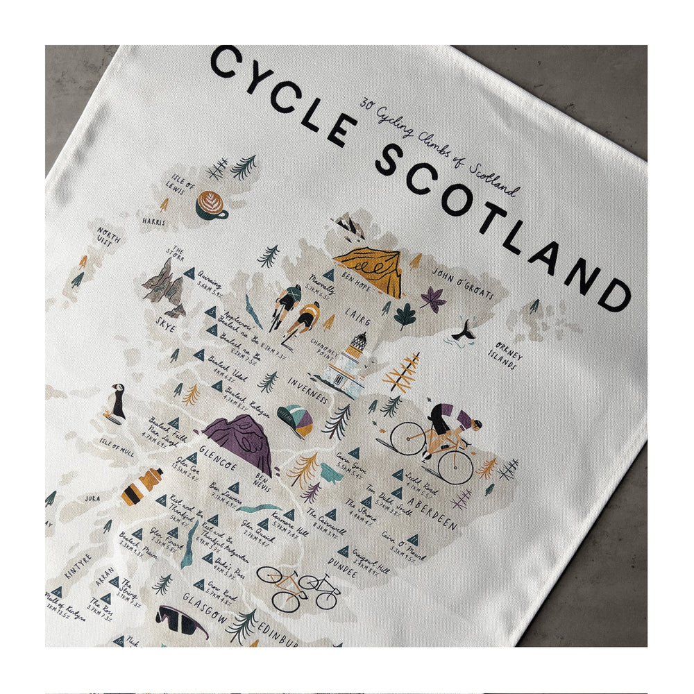 
                  
                    Cycle Scotland Tea Towel
                  
                