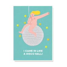  Disco Ball Card