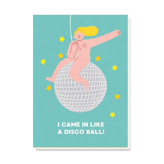 Disco Ball Card